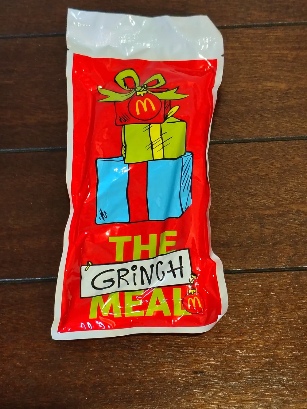 McDonald's Grinch Meal Socks
